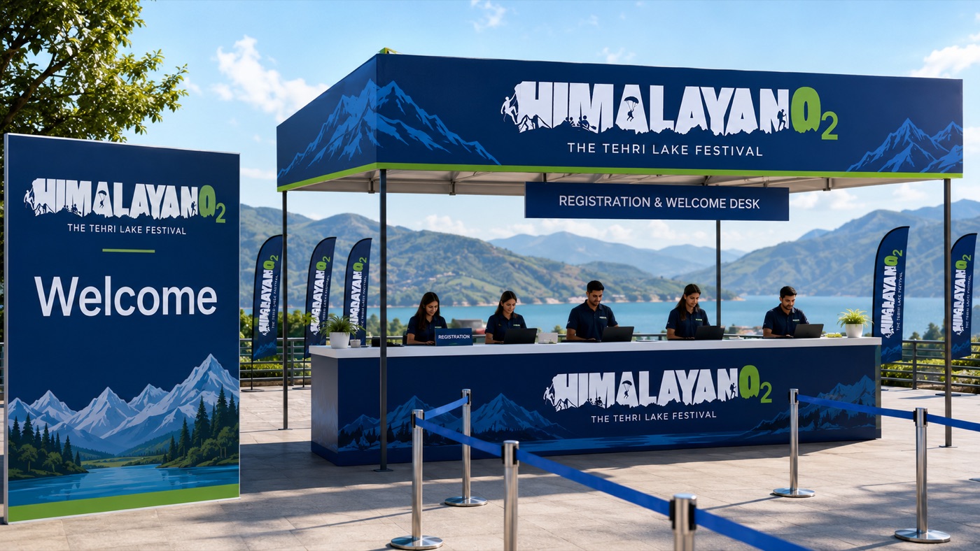 Himalayan O2 registration kiosk